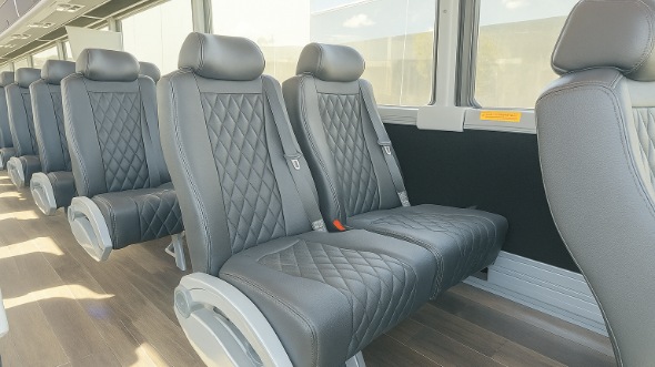 20 Passenger Minibus Interior