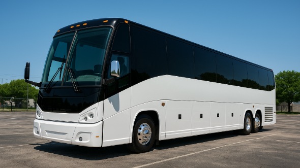 Exterior of Oxnard Party Bus Company's 40 Passenger Party Bus in Oxnard