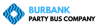 burbank party bus company logo