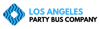 los angeles party bus company logo
