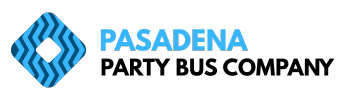 pasadena party bus company logo