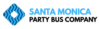santa monica party bus company logo
