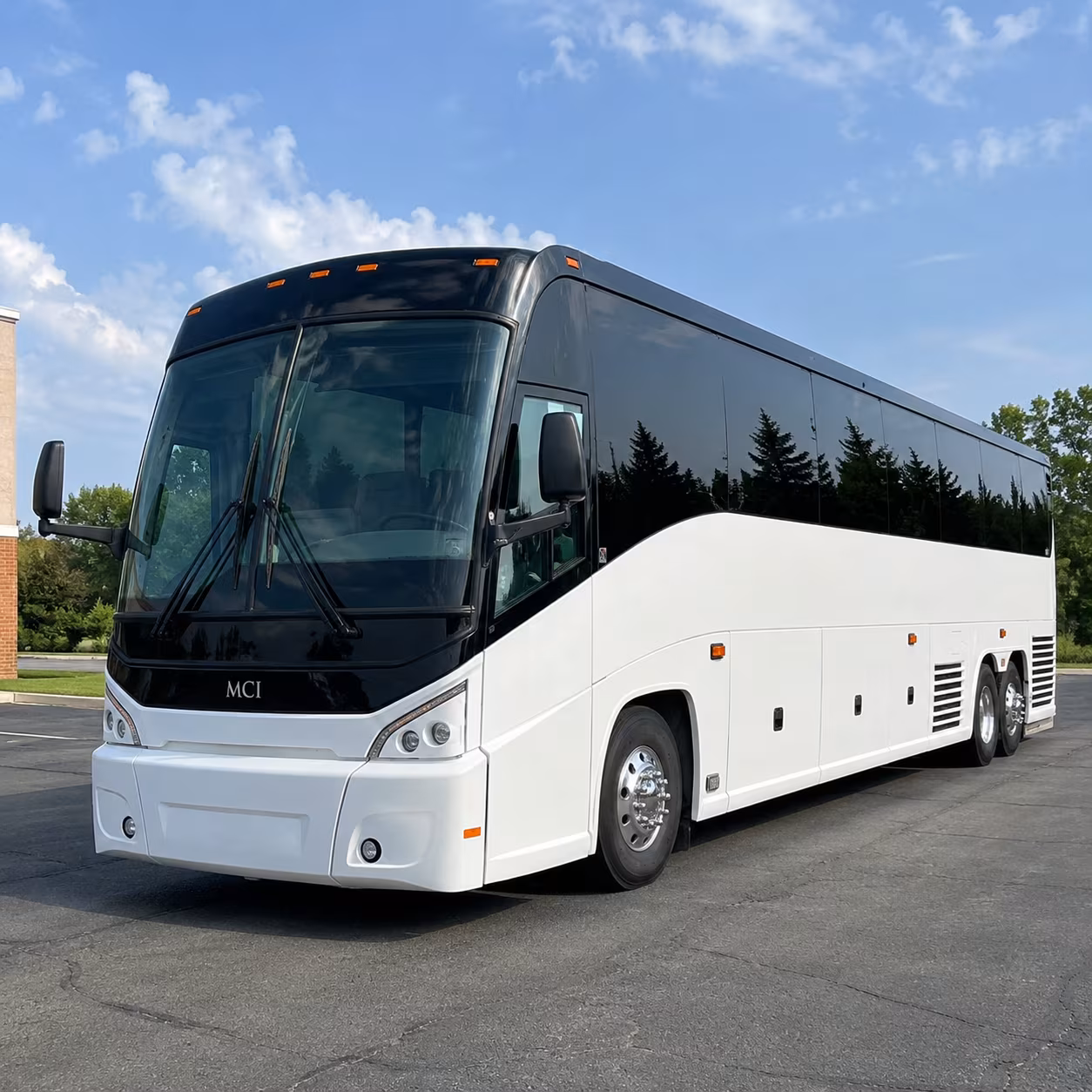 40-56 Passenger Charter Bus Exterior