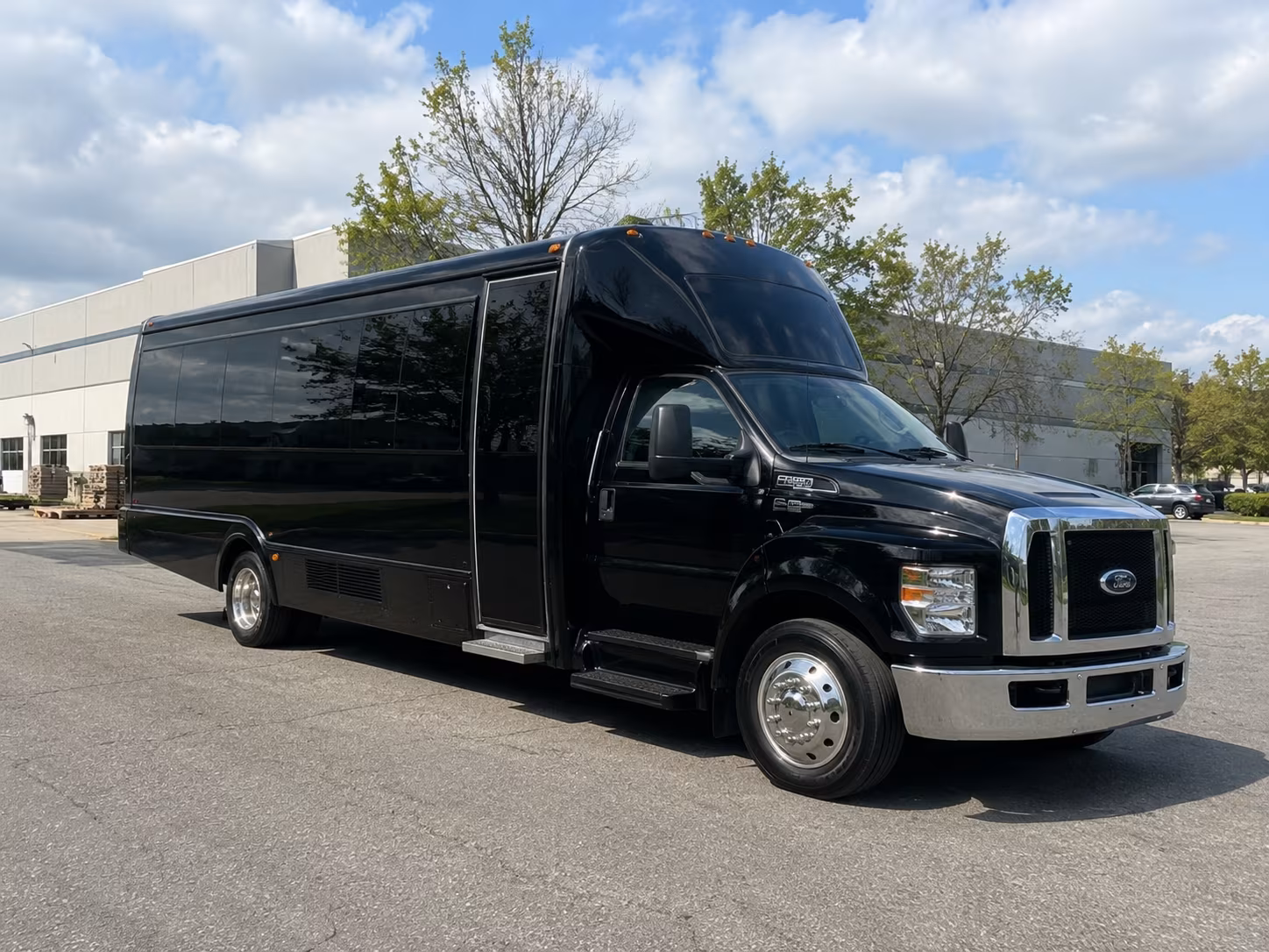 Santa Clarita Bachelor & Bachelorette Transportation party bus exterior