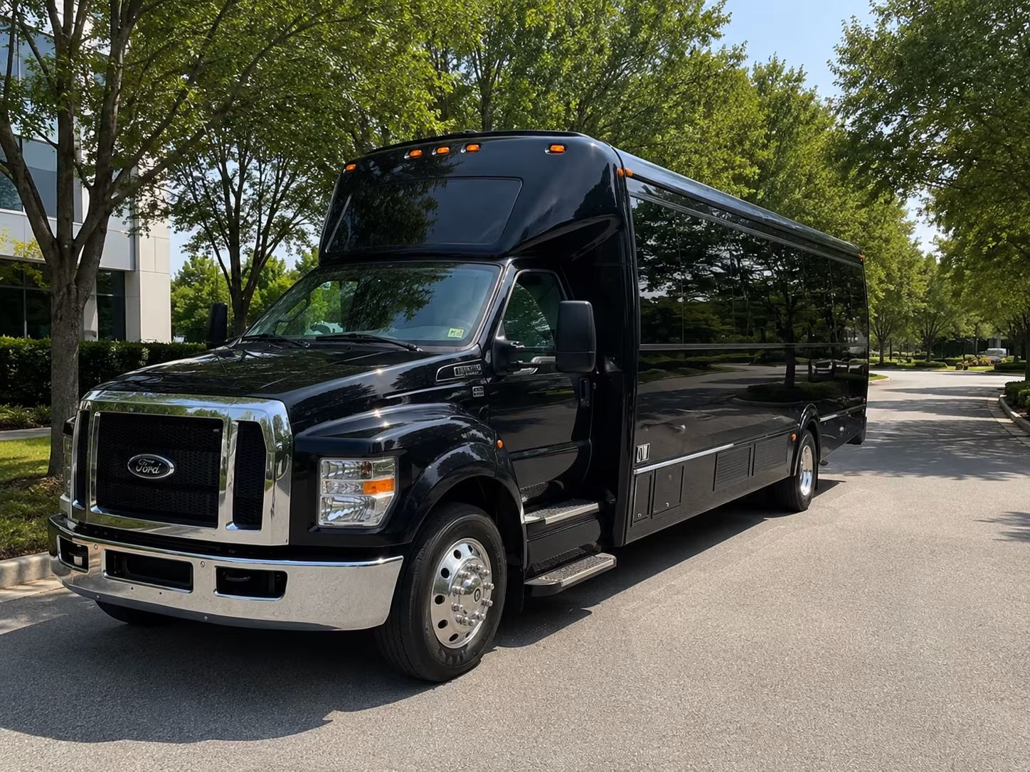 Santa Clarita Concert & Music Festival Transportation party bus exterior