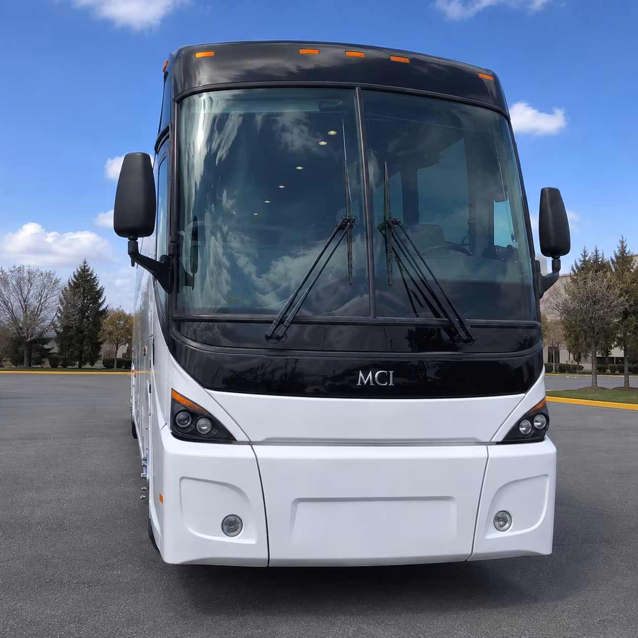Santa Clarita Corporate Transportation party bus exterior