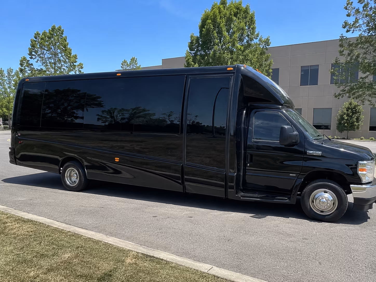 Santa Clarita Private Event Transportation party bus interior