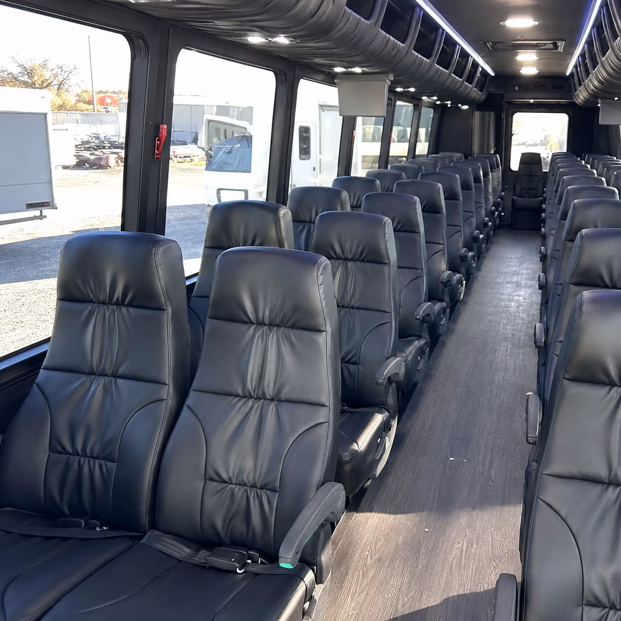 Santa Clarita School Event Transportation party bus exterior