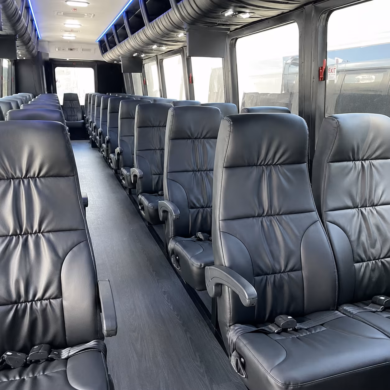 Santa Clarita School Event Transportation onboard seating