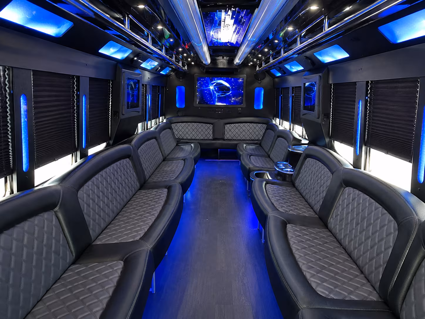 Santa Clarita Winery Tour & Pub Crawl Transportation party bus exterior